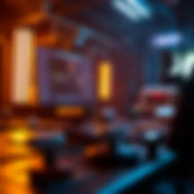 A digital representation of the Secretlab code concept in gaming.