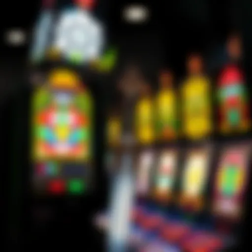 A captivating view of the Silver Sword slot machine featuring its vibrant graphics and thematic elements.