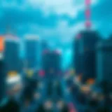 A captivating scene from a virtual city simulator