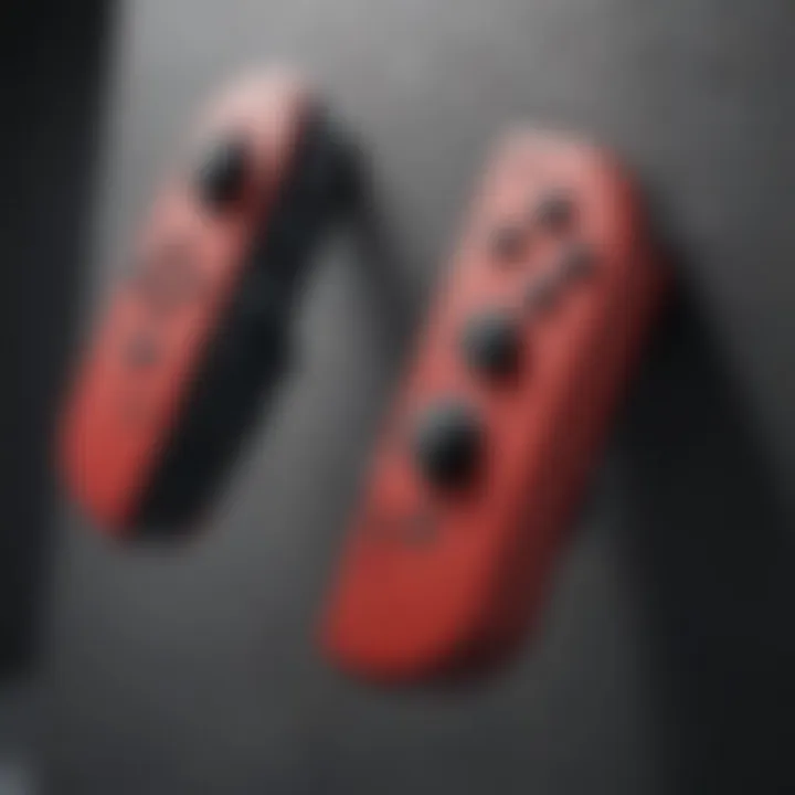 Special Joy-Con with tactile textured grip for enhanced gaming control