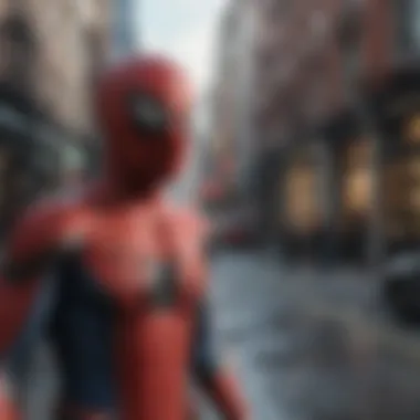 Technical setup of VR technology for Spider-Man: No Way Home