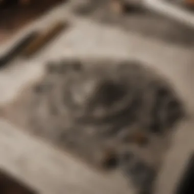 Crafting Your Hero An intricate character sheet filled with details