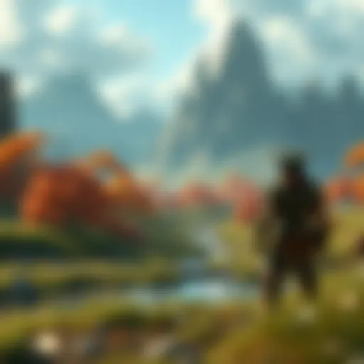 Vivid Landscapes of WoW Classic Mobile A captivating screenshot of WoW Classic Mobile gameplay showcasing its vivid landscapes and characters.