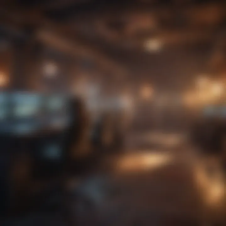 An immersive digital landscape depicting the vibrant world of multiplayer gaming.