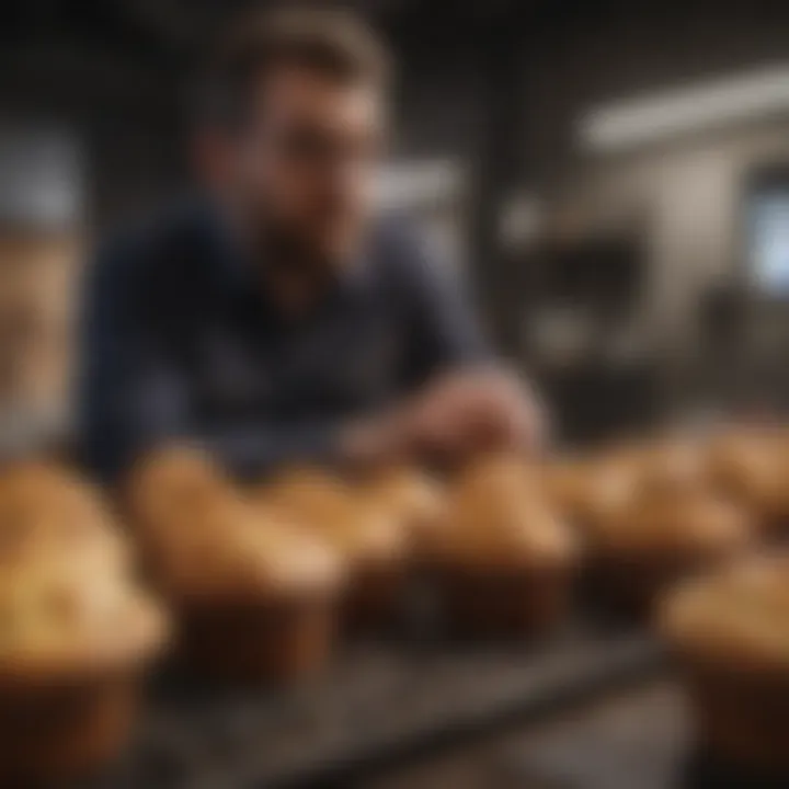 A creative representation of game mechanics unique to Muffin Time