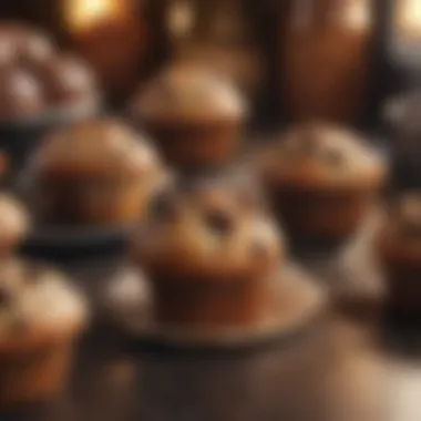An artistic depiction of the thematic elements of Muffin Time
