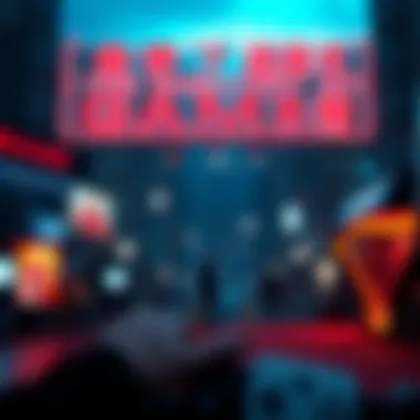 Cultural Impact of Gaming An artistic interpretation of the cultural impact of gaming in modern society.