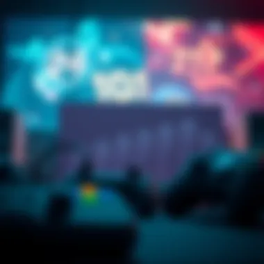 The Evolution of Gaming An illustration representing the evolution of gaming through the decades.