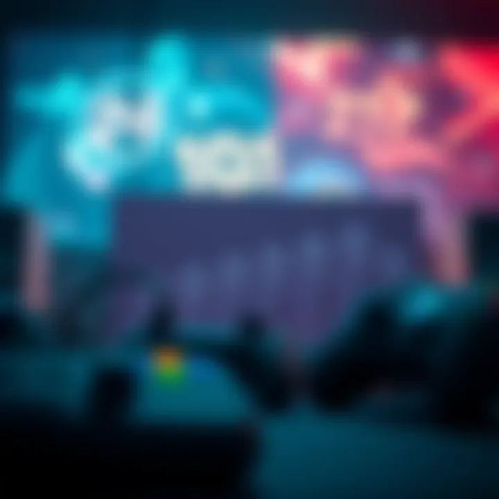 The Evolution of Gaming An illustration representing the evolution of gaming through the decades.