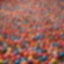 Colorful Candies in Candy Crush