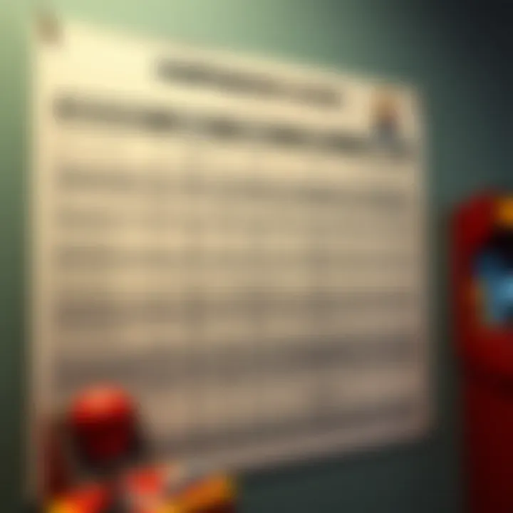 A comparison chart displaying features and prices of different arcade machines.