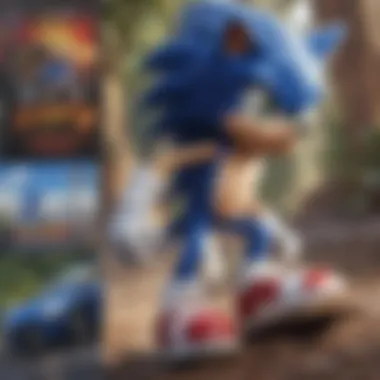 Collage of Sonic movie posters showcasing different styles