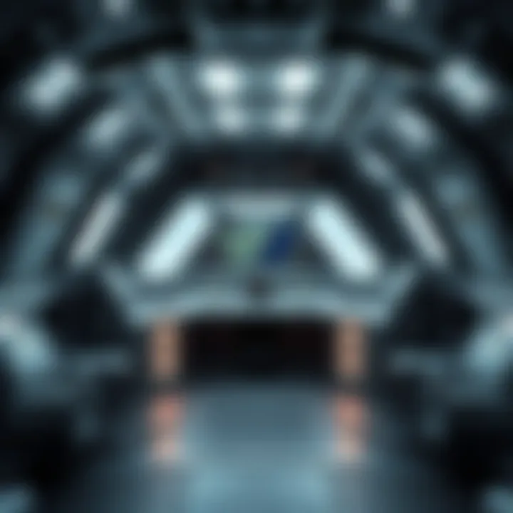 Ship Bridge and Command Center A detailed look at the ship's bridge and command center