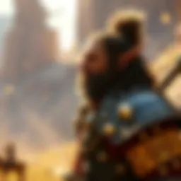 Character progression in a vibrant world