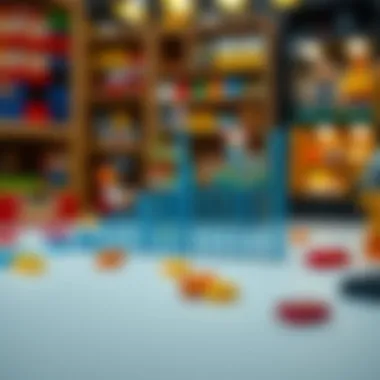 A visual comparison of LEGO prices over time in an elegant graph