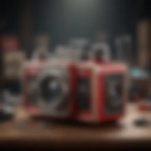 An exquisite collection of vintage toys showcasing their nostalgic appeal