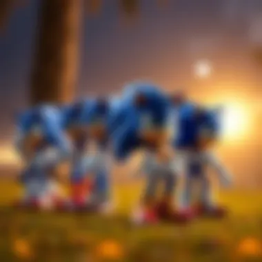 The Evolution of Sonic Historical timeline showcasing Sonic's evolution