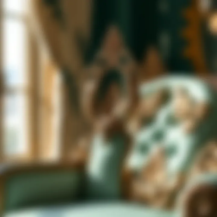 Intricate Design of a Mermaid Chair Close-up of a beautifully crafted mermaid chair