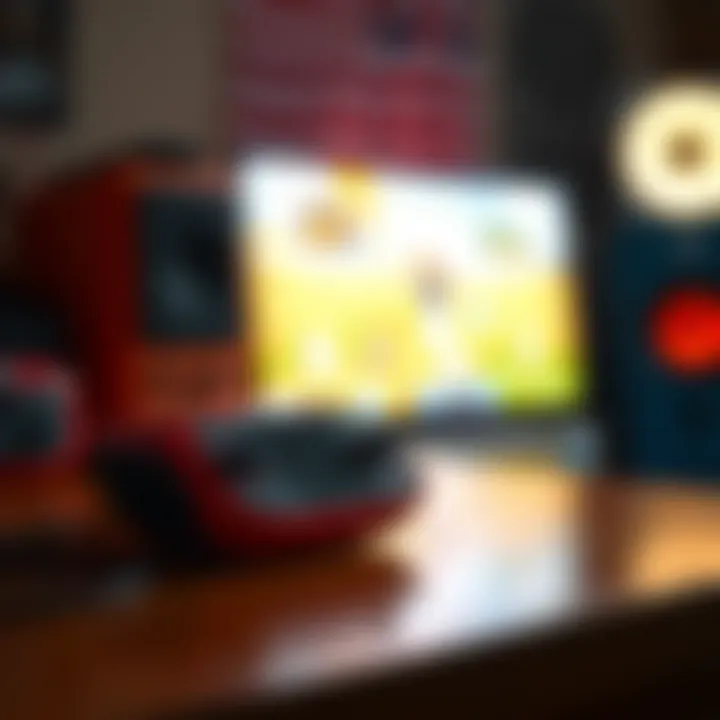 The Unique Aesthetic of the WiWi Game Console Innovative design of the WiWi Game Console