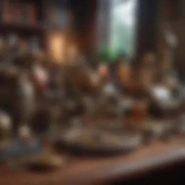 The Allure of Hidden Objects in Gaming A captivating scene from a gaming environment filled with hidden items