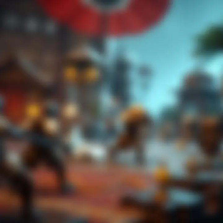 An illustration showing gameplay mechanics and strategies in Orlog