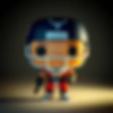 Unique Design of a Rare Sports Funko Pop Showcasing a rare sports Funko Pop figure with vibrant colors and unique design