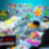 Stunning collection of Splatoon sticker books showcasing vibrant designs