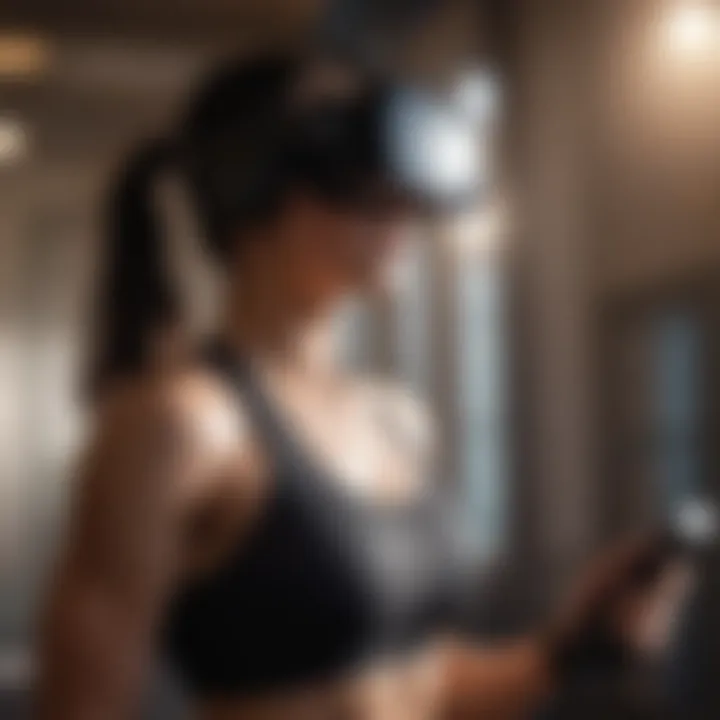 Virtual reality fitness experience