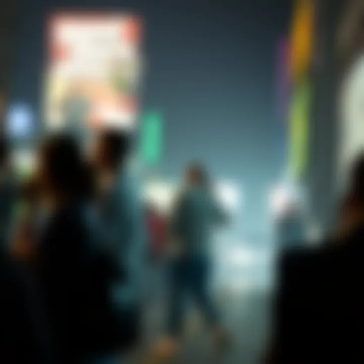 Engaging Online Community in GTA V A vibrant online community interaction within Grand Theft Auto V.