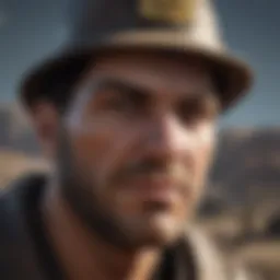 A dynamic character in Fallout: New Vegas showcasing varied dialogues.