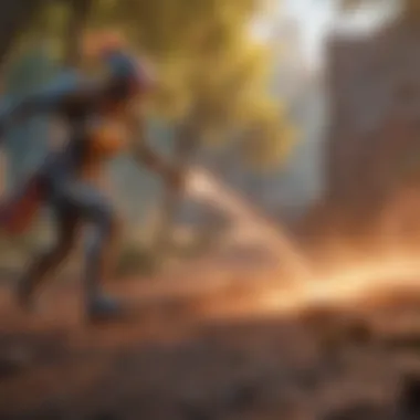 Gameplay Mechanics Unveiled An intricate interface highlighting the gameplay mechanics of Fenyx Rising