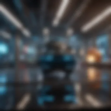 Futuristic VR Experience Virtual Reality app for Android showcasing futuristic technology