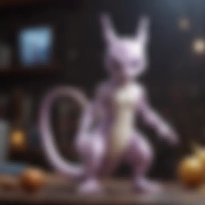 Illustrious Mewtwo Pokemon Card