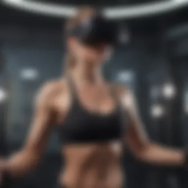 Immerse in virtual reality workout