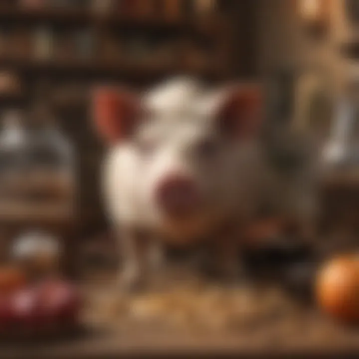 Intricate Puzzles - Hog Hidden Object Game Illustration