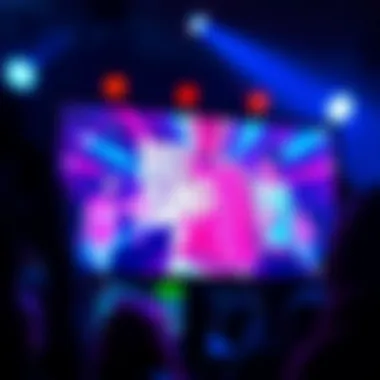 Vibrant Song Selection Screenshot of the vibrant song selection screen