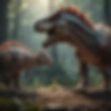 Legendary Creatures in Dinosaur RPG Game