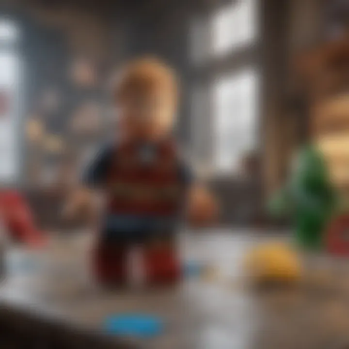 Dynamic gameplay of LEGO Marvel Super Heroes