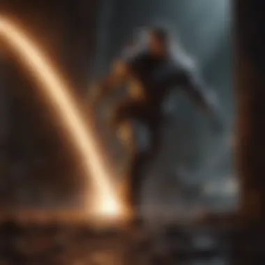 Ascend to New Heights Illustration of a character leveling up with a burst of light