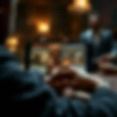 Strategic Card Play on iPhone Strategic card play in Magic: The Gathering on iPhone