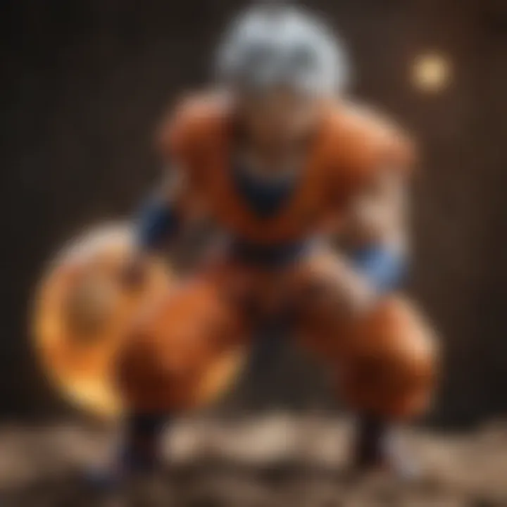 Majestic Dragon Ball Action Figure