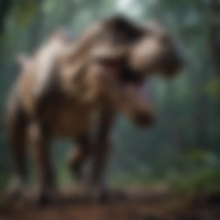 Majestic Tyrannosaurus Rex in Jurassic World