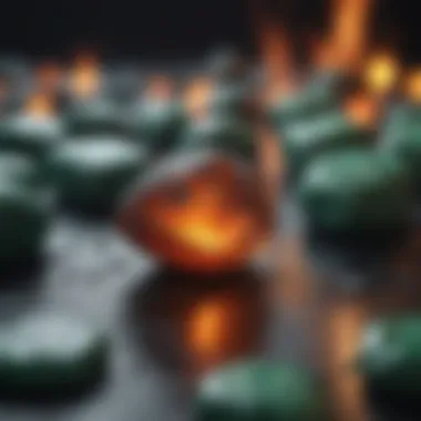 Modern Applications of Fire Stones in Emerald