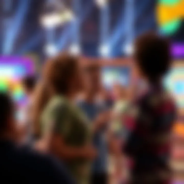 A montage of various Nickelodeon game show moments