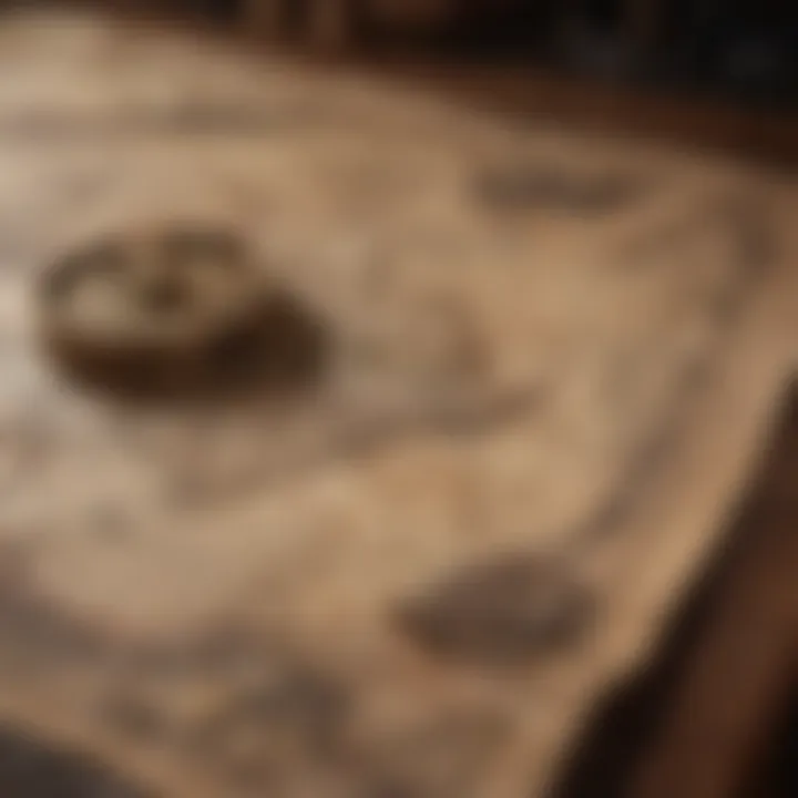 Mysterious Map in Hidden Object Game