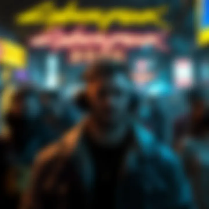 A collection of community feedback snippets showcasing gamer opinions on Cyberpunk 2077