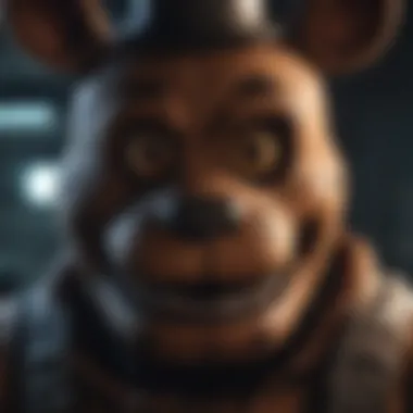 Player's strategic surveillance in Five Nights at Freddy's free gameplay