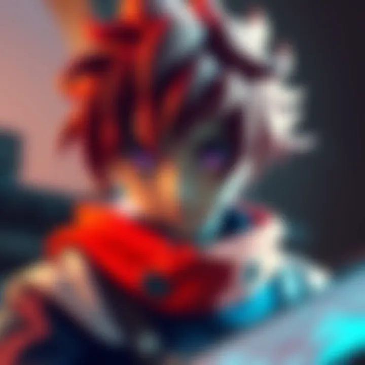 A character from Pokémon Sword illustrating unique character design and development