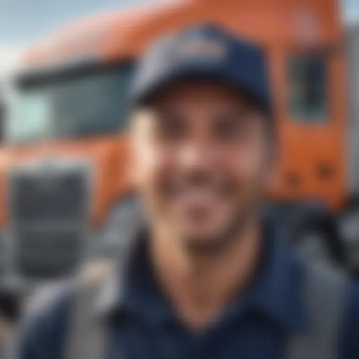 Playful ATS Truck Driver Avatar