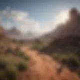 Wild West Landscape in Red Dead Redemption PC